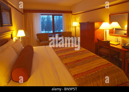 Room at the Alyeska Resort, Girdwood, Alaska Stock Photo