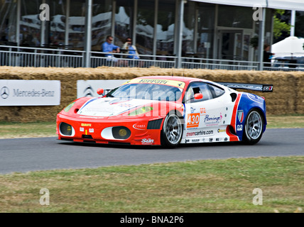 Ferrari 430 GT2 Sports Racing Car at Goodwood Festival of Speed West Sussex England United Kingdom UK Stock Photo