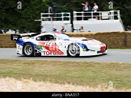 Toyota GT Sports Racing Car at Goodwood Festival of Speed West Sussex England United Kingdom UK