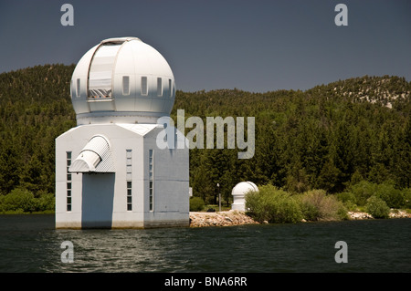 The Big Bear Solar Observatory at Big Bear Lake, California, USA Stock Photo