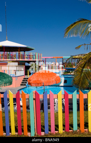 Nippers, Guana Cay, Abaco, Bahamas Stock Photo