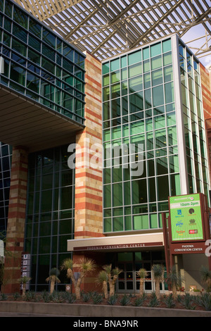 The west wing is the latest addition to the Phoenix Convention Center Downtown Phoenix, Arizona. Stock Photo