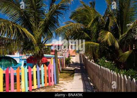 Nippers, Guana Cay, Abaco, Bahamas Stock Photo