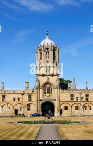 Tom Tower, Christ Church College, Oxford, England, UK Stock Photo