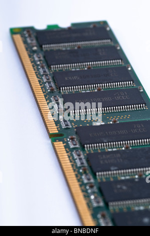 RAM memory from a personal computer, PC Stock Photo