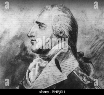 BENEDICT ARNOLD (1741-1801) American general and turncoat Stock Photo