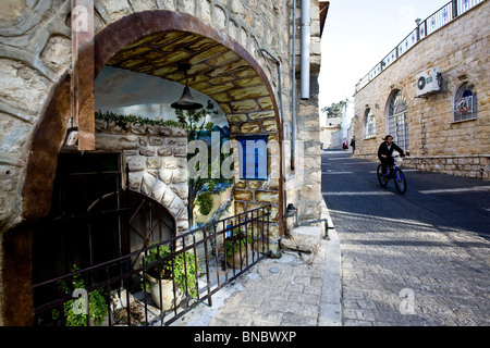 Israel, Upper Galilee, Safed Stock Photo