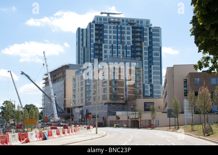 KD Tower (formerly Kodak building) Apartment Block - Hemel Hempstead - Hertfordshire Stock Photo