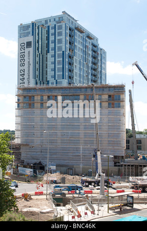 KD Tower (formerly Kodak building) Apartment Block - Hemel Hempstead - Hertfordshire Stock Photo