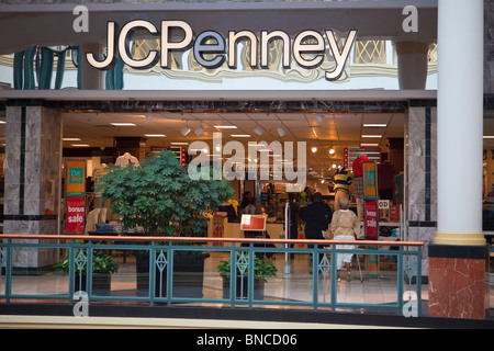 JC Penney department store, King of Prussia Mall, near Philadelphia, PA, USA Stock Photo