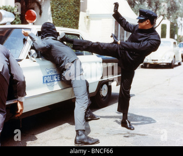 THE GREEN HORNET 1966 TCF TV series with Bruce Lee as Kato Stock Photo