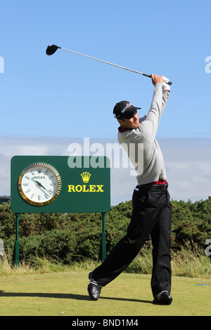 Martin Kaymer is a German professional golfer. a Competitor at the British Open Golf, Old Course, St Andrews, Fife, Scotland, UK Stock Photo