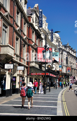 West End Theatres, Shaftesbury Avenue, Soho, West End, City of Westminster, Greater London, England, United Kingdom Stock Photo