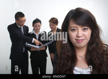 business team working Stock Photo