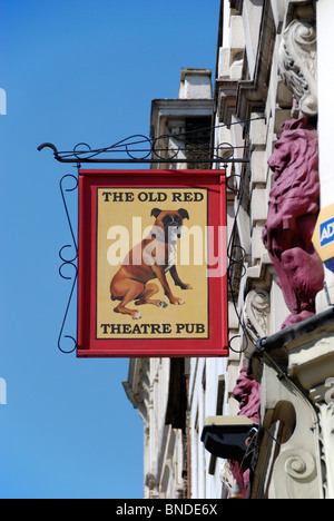 The Old Red Theatre Pub, St John Street, Angel, London, England Stock Photo