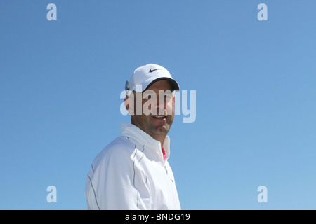 Cameron Percy a Competitor at the British Open Championship Golf, Old Course, St Andrews, Fife, Scotland, UK Stock Photo