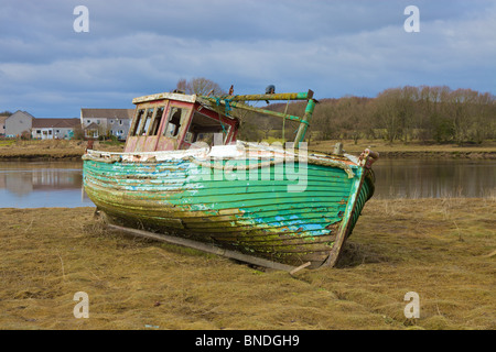 Lock Ryan Lady, River Dee, Kirkcudbright, Dumfies & Galloway, Scotland Stock Photo