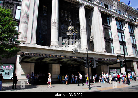Selfridges Department Store, Oxford Street, City of Westminster, London, England, United Kingdom Stock Photo