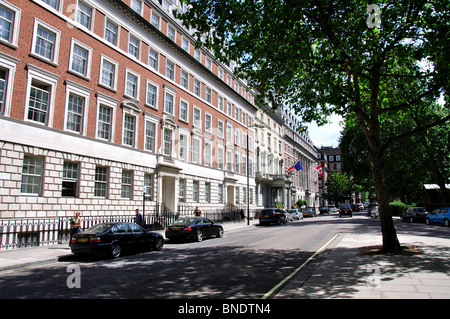 Grosvenor Square, Mayfair, West End, City of Westminster, London, England, United Kingdom Stock Photo