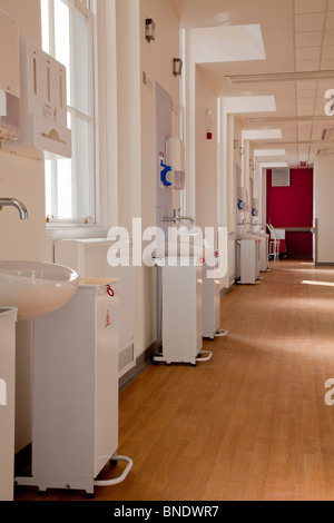 Refurbishment of Saint Charles Hospital London W10. Stock Photo