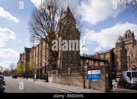 Refurbishment of Saint Charles Hospital London W10. Stock Photo