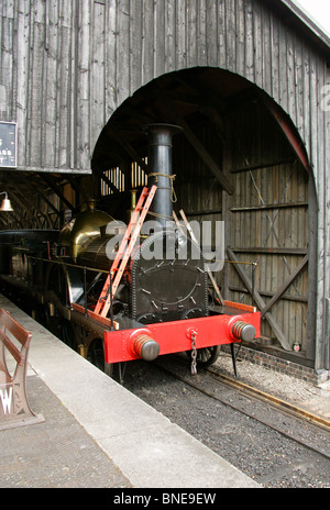 Boiler water level sight glass on Firefly at Didcot Railway Centre Stock  Photo - Alamy
