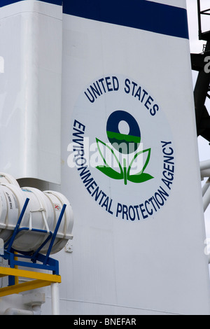 United States Environmental Protection Agency Logo (E.P.A.) Stock Photo