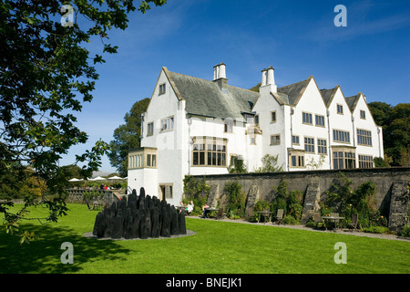 Blackwell House and David Nash's Black Dome Stock Photo