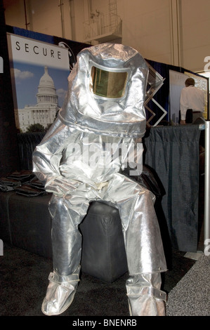 Zetex Fire Resistant Safety Suit (zetex fire entry suit) Stock Photo