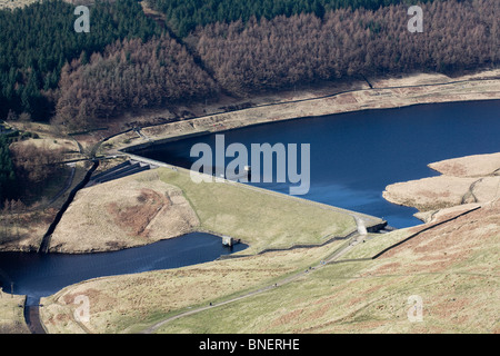 Dove Stone Reservoir Greenfield Lancashire England Stock Photo