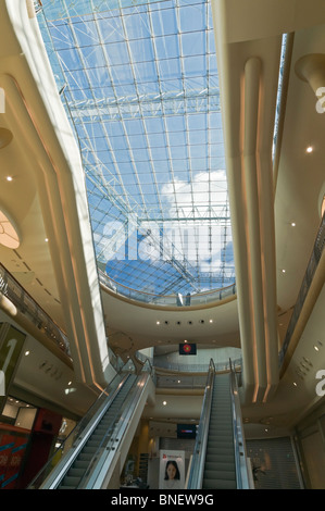 Interior of the Bullring Shopping Centre, Birmingham, England, UK Stock ...