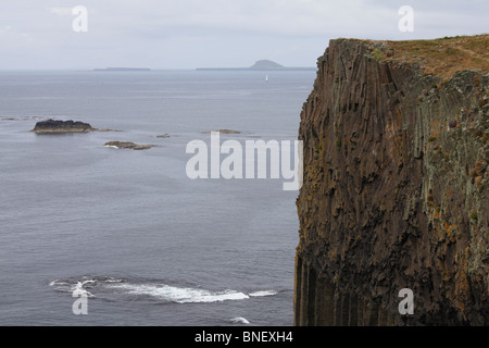 The Island of Staffa, Scotland. Stock Photo