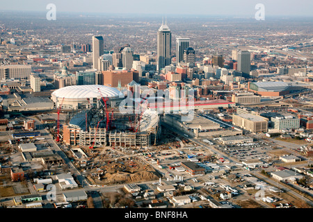 The front entrance to Lucas Oil Stadium in Indianapolis, Indiana Stock  Photo - Alamy