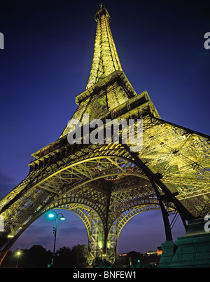 Eiffel Tower Paris France Stock Photo