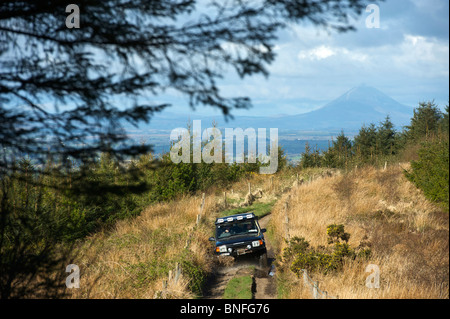 4x4 in Mayo, Ireland Stock Photo