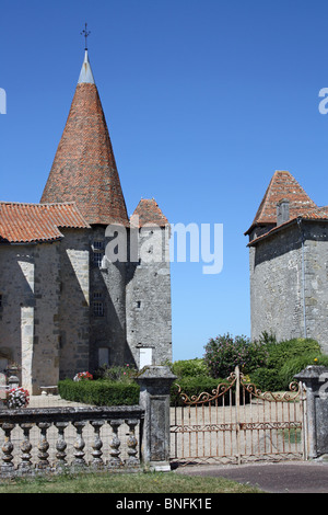 Chateau of Chillac, Charente, SW France Stock Photo Alamy