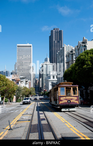 Cable Car San Francisco California USA Stock Photo