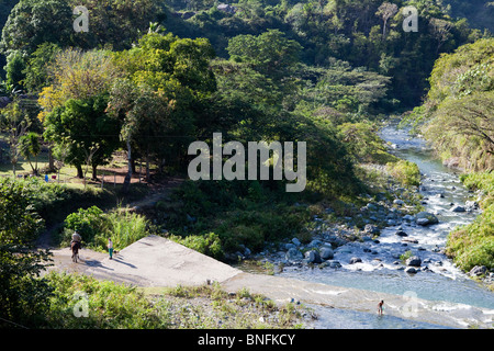 Santa Domingo village, rural Cuba Stock Photo