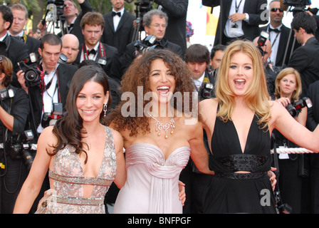 afef jnifen, Doutzen Kroes, evangeline lilly, in cannes festival Stock Photo