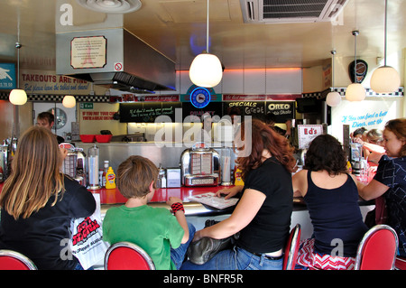 Ed's Diner, Old Compton Street, Soho, West End, City of Westminster, Greater London, England, United Kingdom Stock Photo