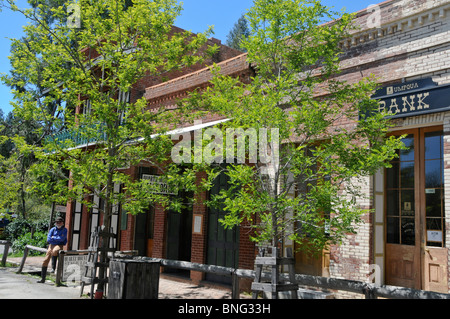 Columbia State Historic Park - Wells, Fargo & Co. Stock Photo