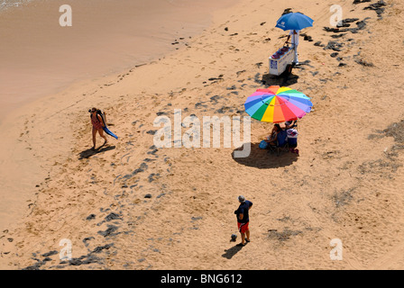 El Balneario de Luquillo, Playa Azul, Luquillo, Puerto Rico Stock Photo