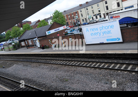 Walsall Railway Station West Midlands England Uk Stock Photo