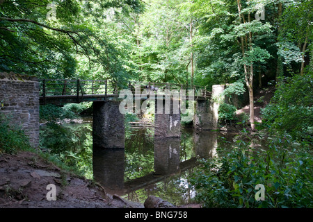 Snuff Mills River Frome Bristol Stock Photo