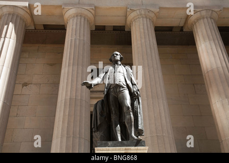 Federal Hall Memorial National Historic Site, NYC Stock Photo