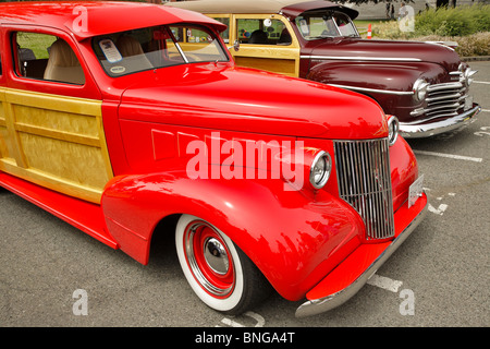 2010 Deuce Days car show-Victoria, British Columbia, Canada. Stock Photo