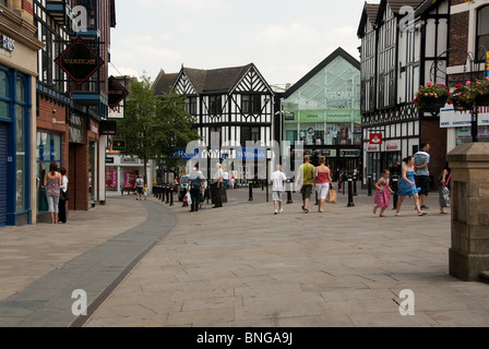 Wigan Town Center Stock Photo