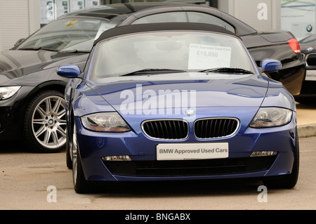 BMW Approved Used Cars on forecourt of Bavarian BMW, Boucher Road ...