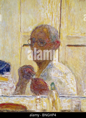 Self-portrait by Pierre Bonnard, (1867-1947), USA, New York City, Private Collection Stock Photo