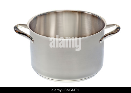 open cooking pot saucepan cookware cook ware cromargan high-grade steel special steel stainless corrosion-resistant corrosion re Stock Photo
